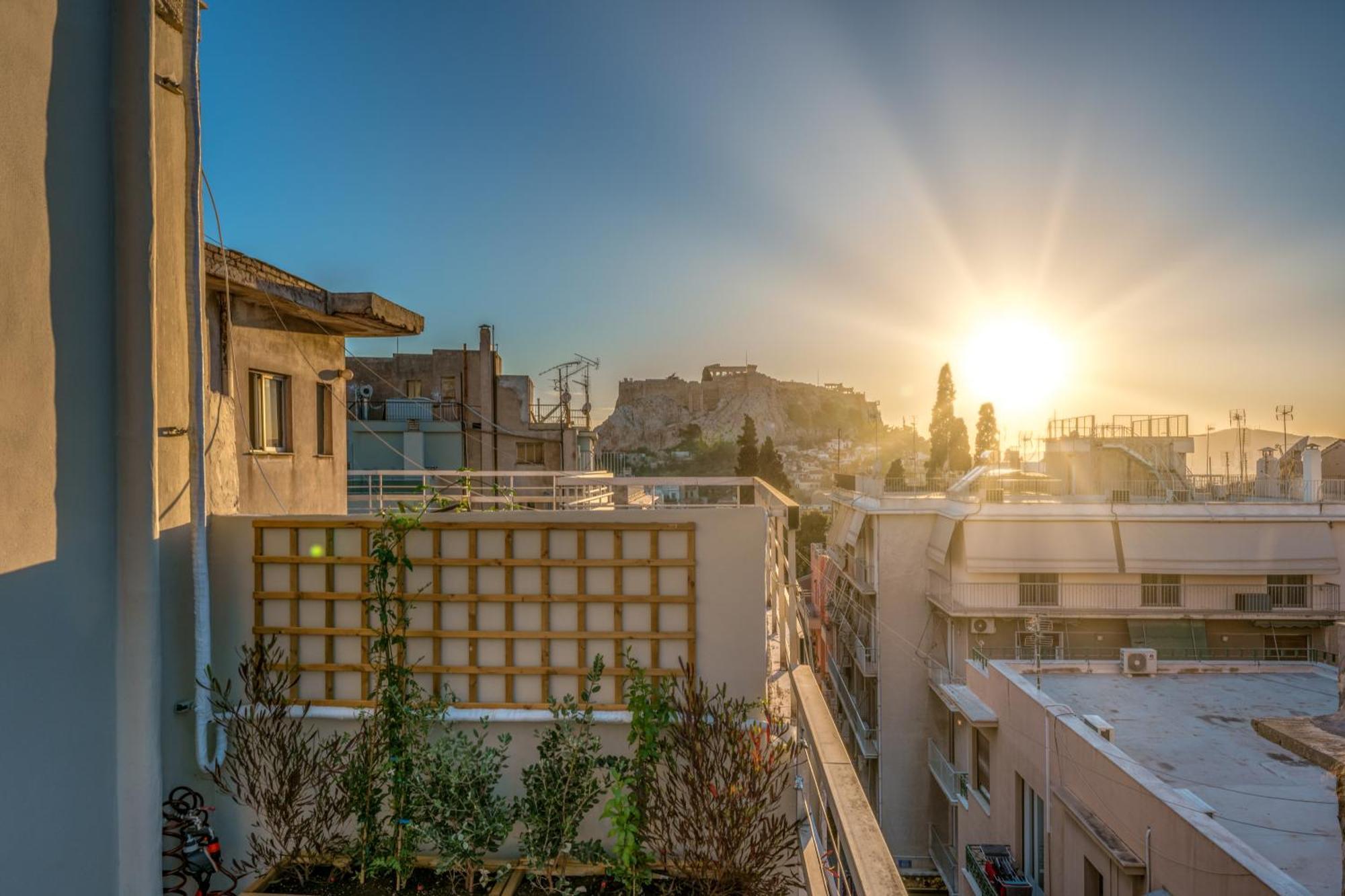 3Sights Rooftop Suite - Parthenon Viewpoint Atenas Exterior foto
